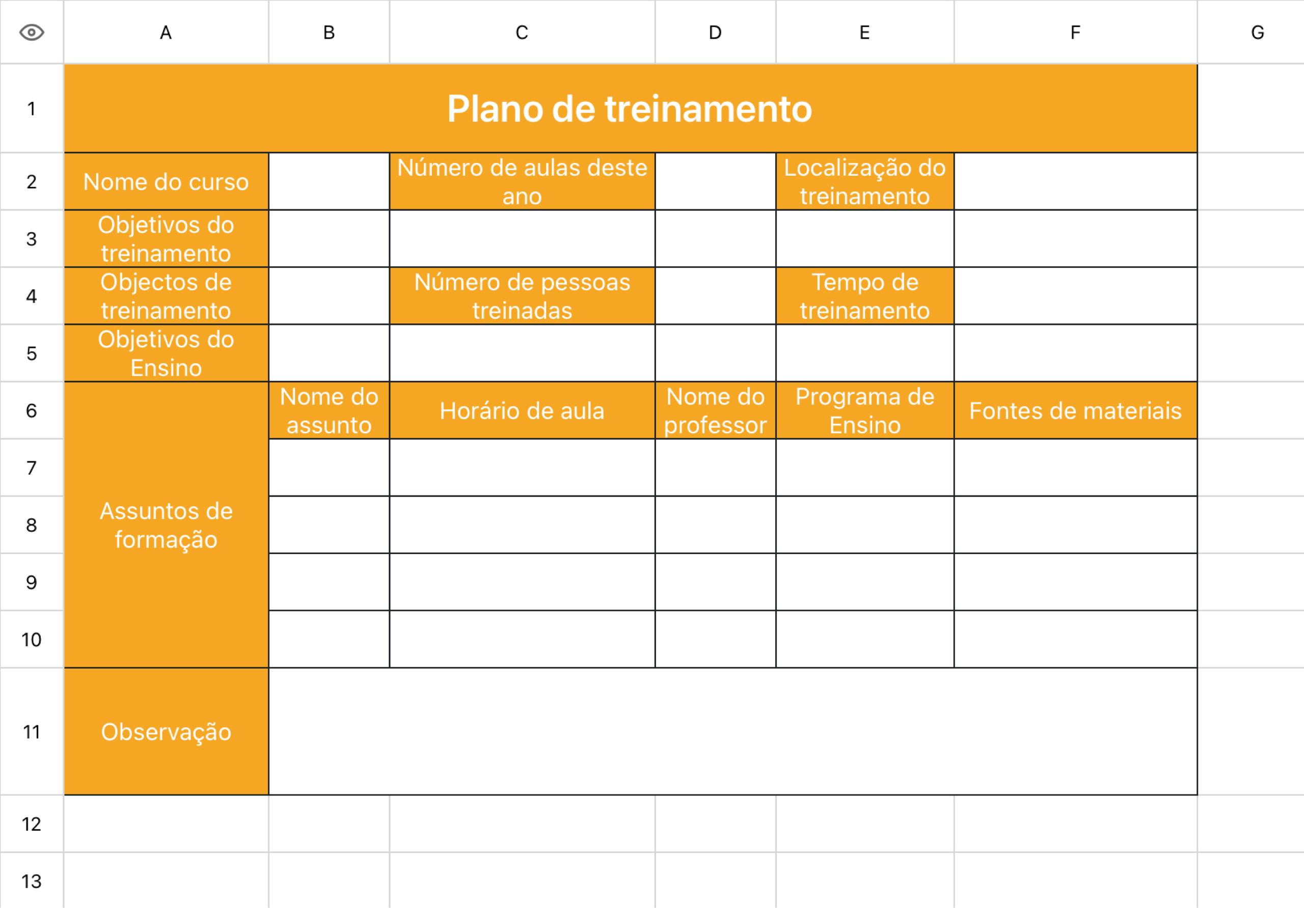 Plano de Formação 1